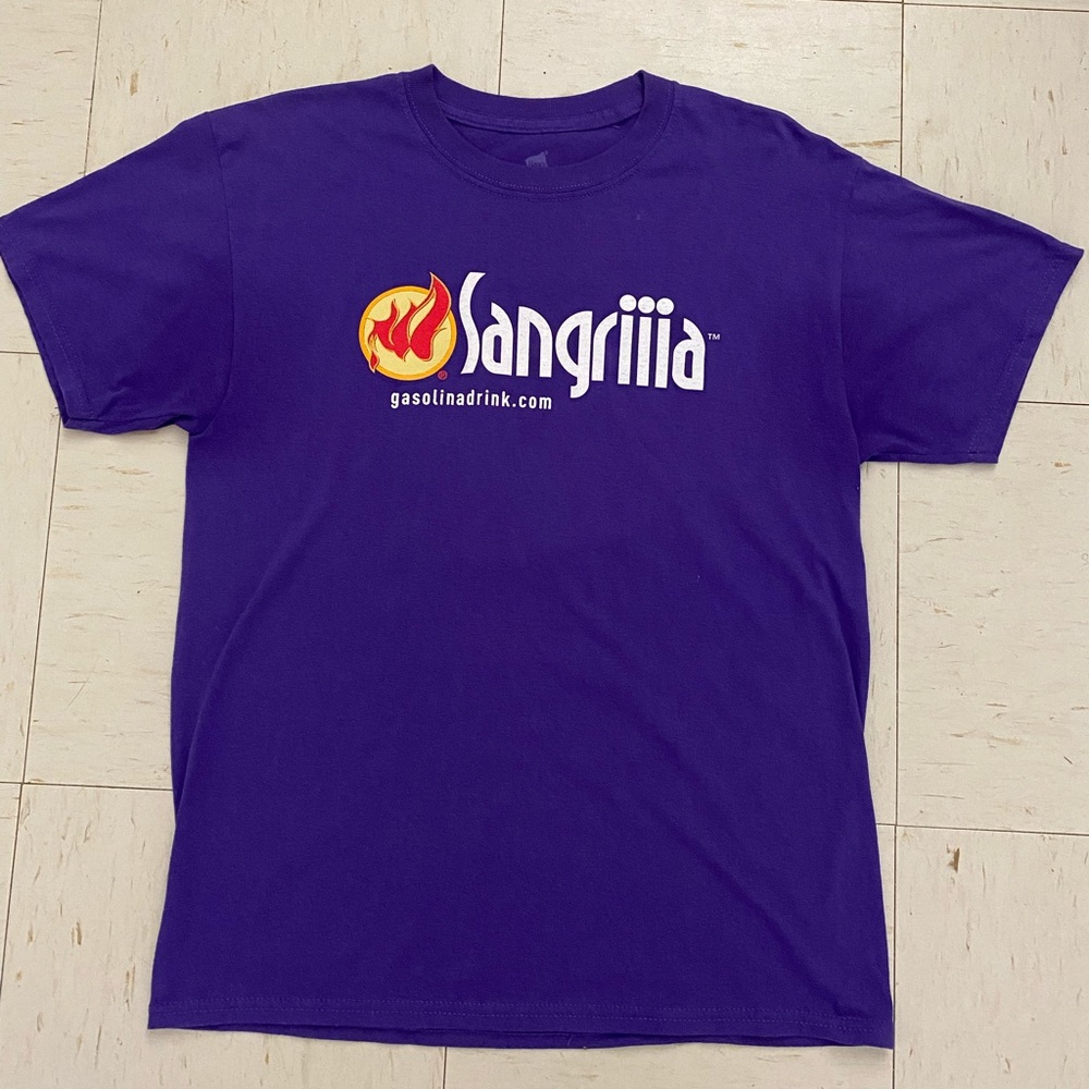 Gasolina Sangria Drink Promo Shirt